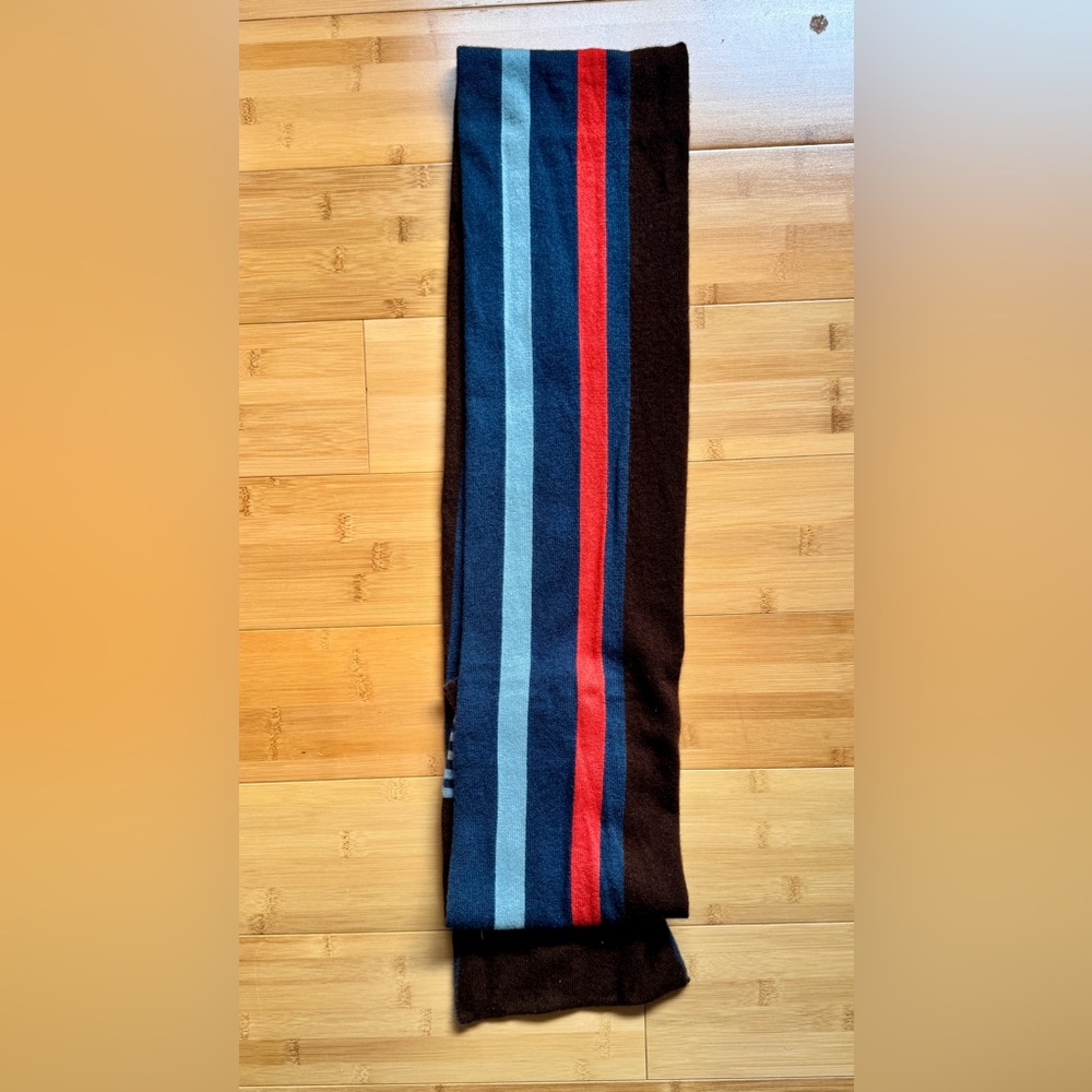 Armand Diradourian Cashmere Scarf in Rich Brown and Blue

#cashmere
#scarf - Picture 4 of 6